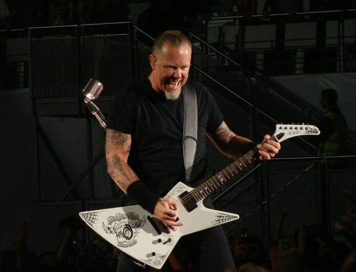 Frontman skupiny Metallica James Hetfield