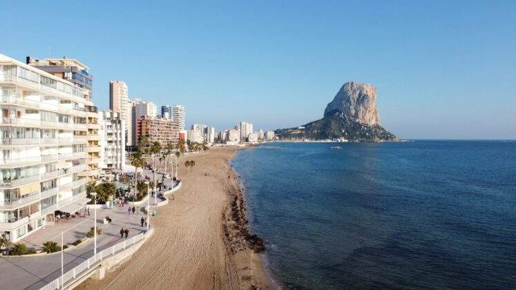 10. Pláž Calpe | Alicante | Costa Blanca | Španělsko