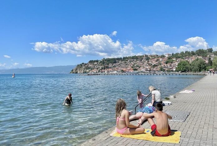 Ohridské jezero - Severní Makedonie