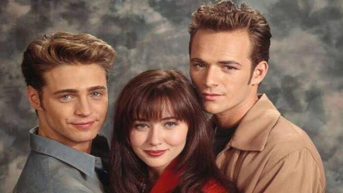 Snímek ze seriálu Beverly Hills 90210 - Jason Priestley