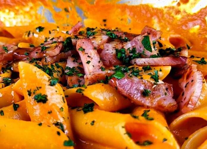 Penne al Baffo - Recept