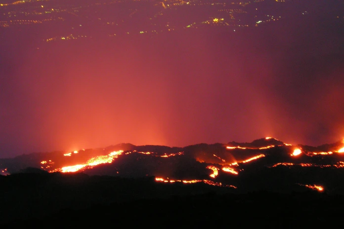 Sopka Etna