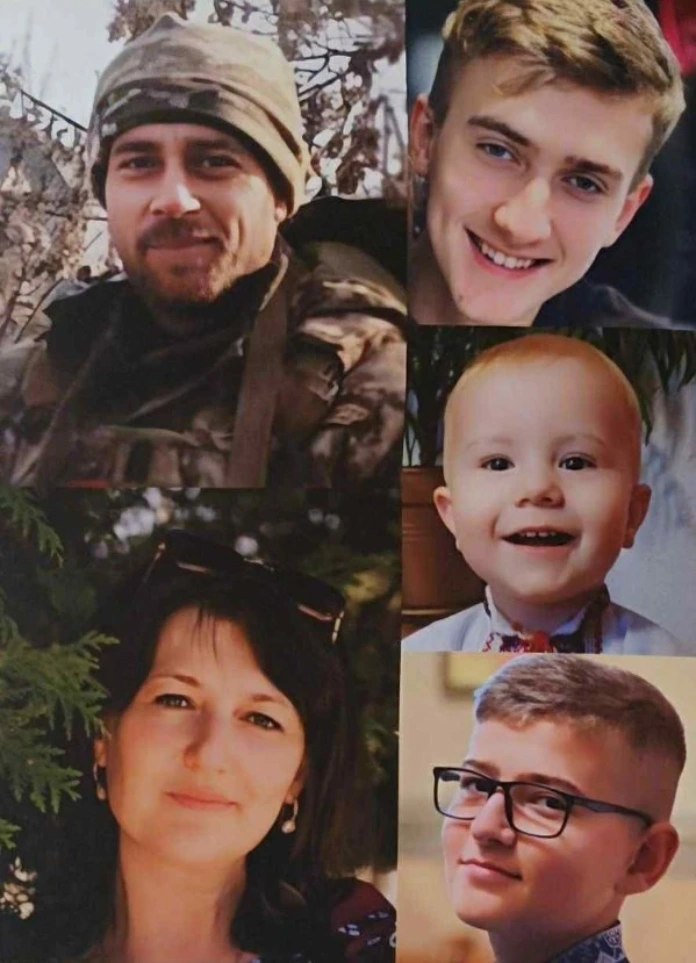 Olga, Roman a jejich tři děti