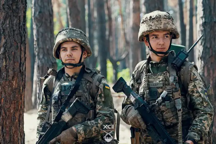Mladí bojovníci 92. pěší brigády - Ukrajina