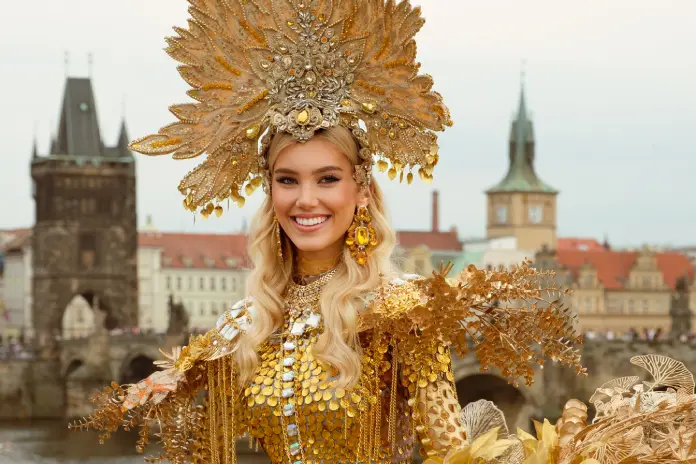 Modelka Natálie Puškinová Modelka Natálie Puškinová