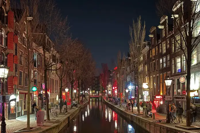 Předvánoční Amsterdam