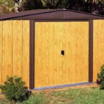 Kovová kůlna na nářadí