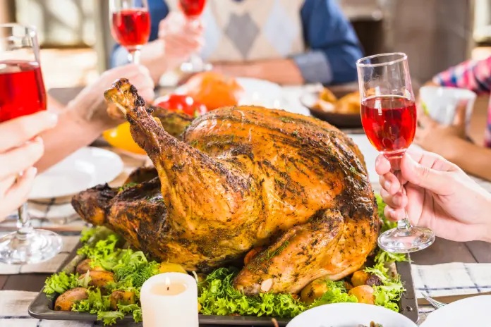 K svátku svatého Martina neodmyslitelně patří pečená husa a sklenka mladého vína