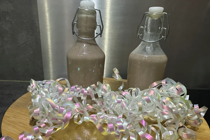 Vánoční Kinder likér podle Moniky Braunové