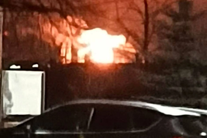 Drony zaútočily na tepelnou elektrárnu