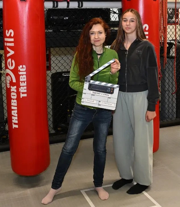 Režisérka Eva Toulová a bojovnice Isabella Čechová